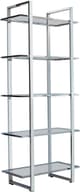 Coaster® Hartford Chrome Bookcase-0
