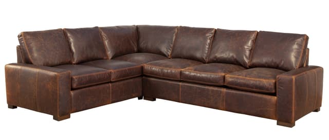 Omnia Leather Bourbon Max 2 Piece Sectional-0