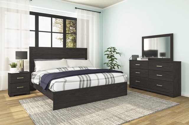Signature Design by Ashley® Belachime Black Queen Bedroom Set-1