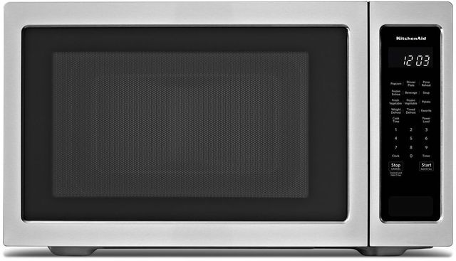 Kitchenaid 2 2 Cu Ft Stainless Steel Countertop Microwave Oven