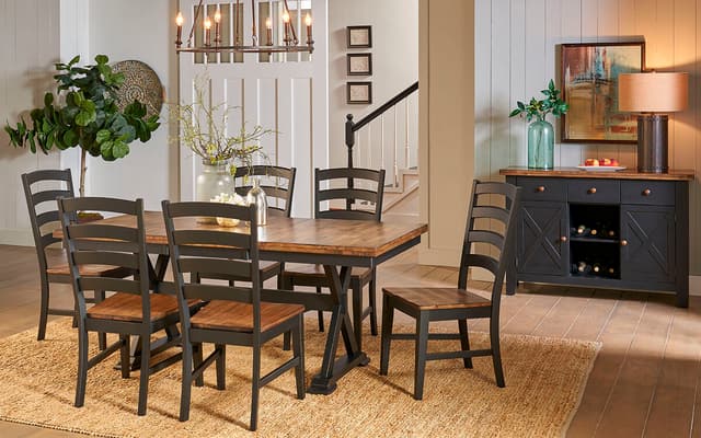 A-America® Stone Creek 7 Piece Dining Set-0