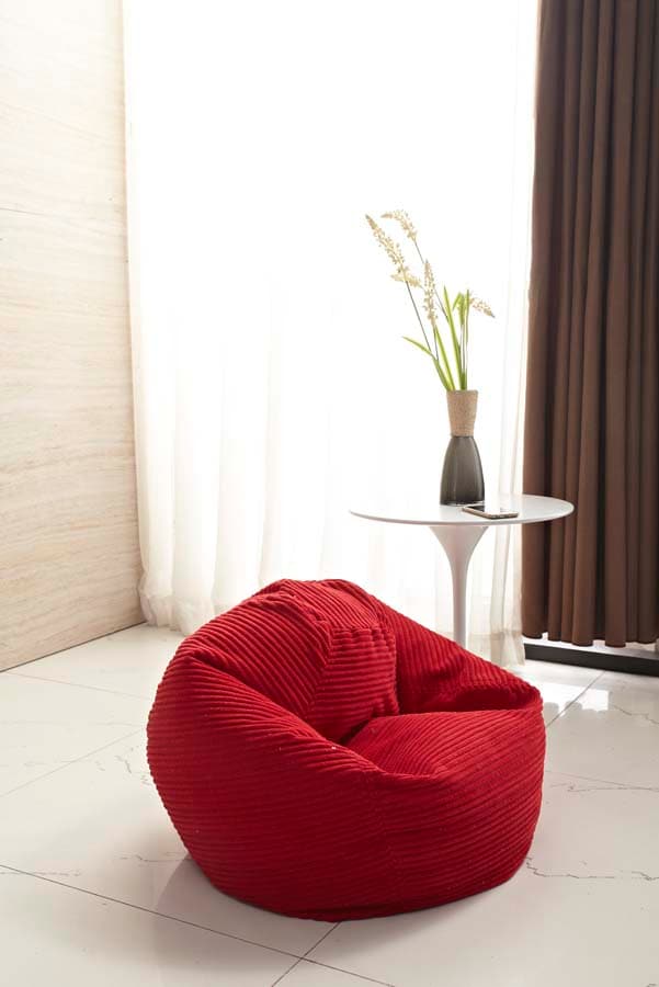 Milton Green Stars Red Junior Bean Bag-1
