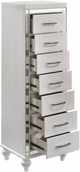 New Classic® Home Furnishings Valentino White Lingerie Chest-3