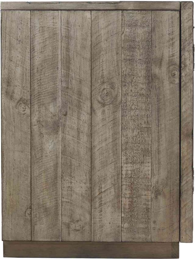 Signature Design by Ashley® Krystanza Weathered Gray 92"  Fireplace TV Stand-4