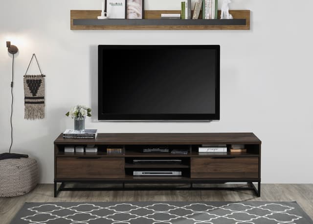 Milton Green Stars 61" Walnut TV Stand-0