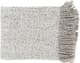 Surya Madurai Taupe/Charcoal 50"x60" Throw Blanket-0