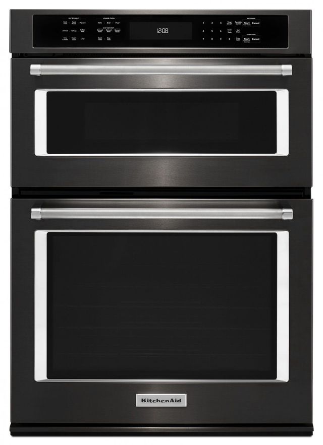 Kitchenaid 30 Black Stainless Steel With Printshield Finish Kitchenaid 30 Black Stainless Steel