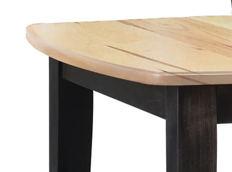 Country View Woodworking Amish Handcrafted Wormy Maple 7 Piece Dining Set-1