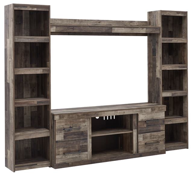 Signature Design by Ashley® Derekson Multi Gray Entertainment Wall Stand-1