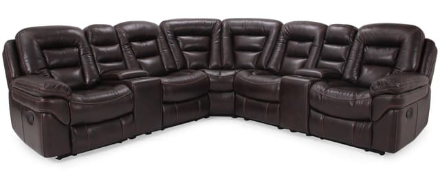 Cheers 7 Piece Reclining Sectional-0