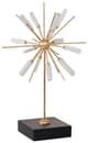 A & B Home Florrie Gold/White Decorative Object-0