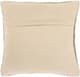 Surya Leif Cream/Taupe 20"x20" Pillow Shell with Polyester Insert-1