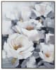 A & B Home Sarah Blue/Ivory/Pink Hand Painting Wall Art-1