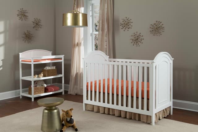 Westwood Design Classic Cottage White Convertible Crib-1