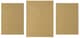 A & B Home 3-Piece Gold/White Floral Wall Art Set-5