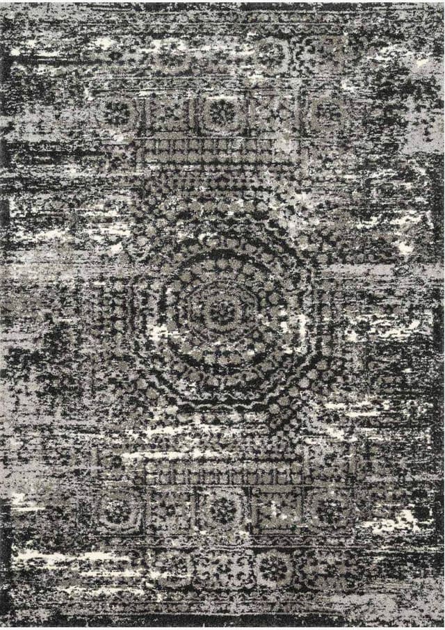 Loloi Rugs Viera Graphite/Black 5" x 8" Rug-0