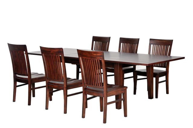 Napa Furniture Design 7 Piece Mahogany Dining Table Set-0