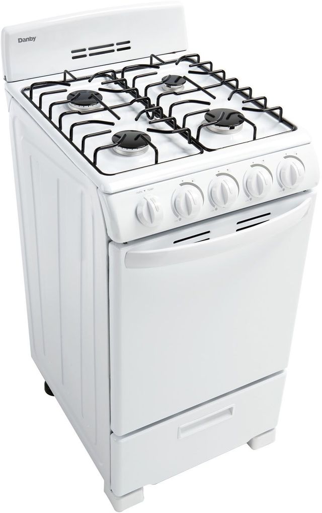 Danby® 20" White Free Standing Gas RangeDR202WGLP Ralph's Joy of Living