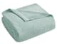 Olliix by INK+IVY Bree Knit Aqua 50" x 60" Throw-0