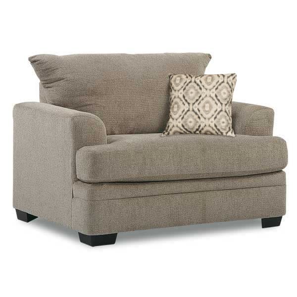 American Furniture Manufacturing Cornell Pewter Chair and 1/2-0