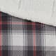 Olliix by Woolrich Ridley Black Softspun Down Alternative Oversized Throw-1