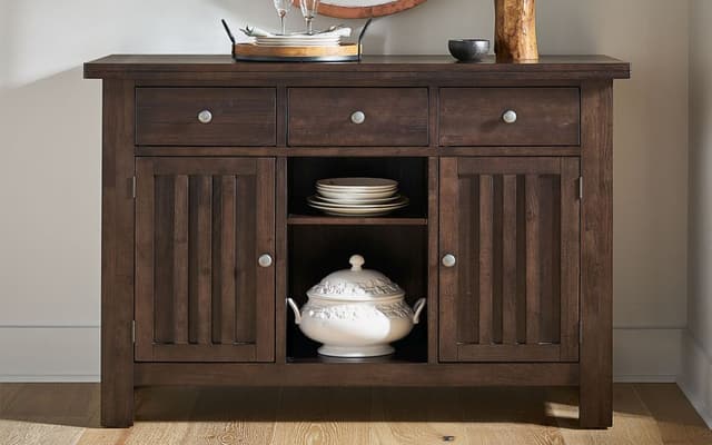 A-America® Bremerton Warm Gray Server-2