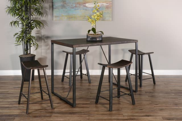 Sunny Designs™ Newport Tobacco Leaf Counter Height Table-4