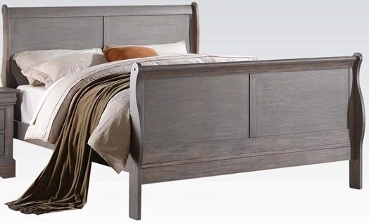 ACME Furniture Louis Philippe III Antique Gray Full Bed-25510F | Furniture Ave