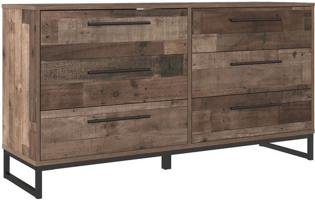 Signature Design By Ashley Neilsville Multi Gray Six Drawer