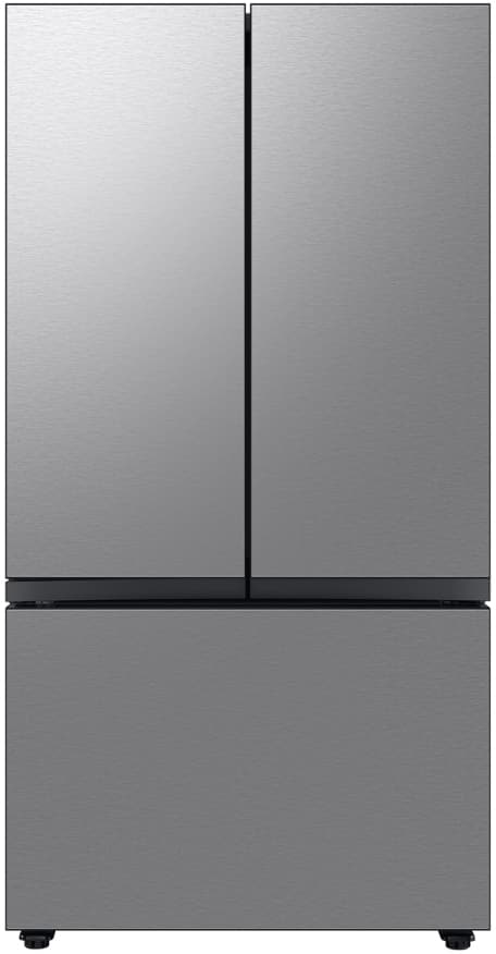 Samsung Bespoke 30 Cu. Ft. Stainless Steel 3-Door French Door Refrigerator with Beverage Center™-0
