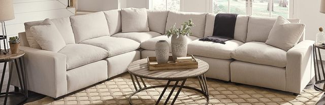 Signature Design by Ashley® Savesto Ivory 6-Piece Sectional-31102S5