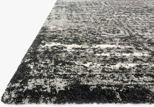 Loloi Rugs Viera Graphite/Black 5" x 8" Rug-1