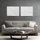 Olliix by Madison Park Geo Angles 2 Pieces White Carved Wall Panel Set-4