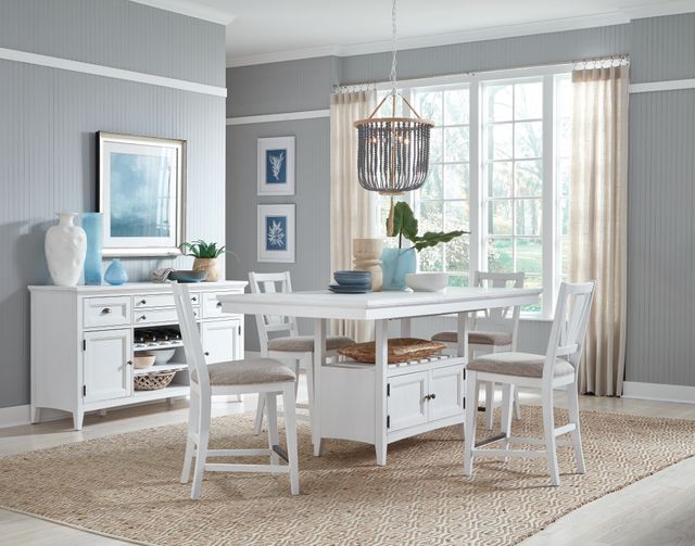 Magnussen White Counter Height Dining Group