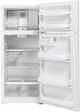 GE® 28" 17.5 Cu. Ft. White Freestanding Top Freezer Refrigerator-1