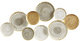 Olliix by Madison Park Legion Multicolor Metal Plates Wall Decor-0