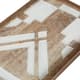 Olliix by Madison Park Natural Set of 3 Mandal Printed Wood Wall Decor-3
