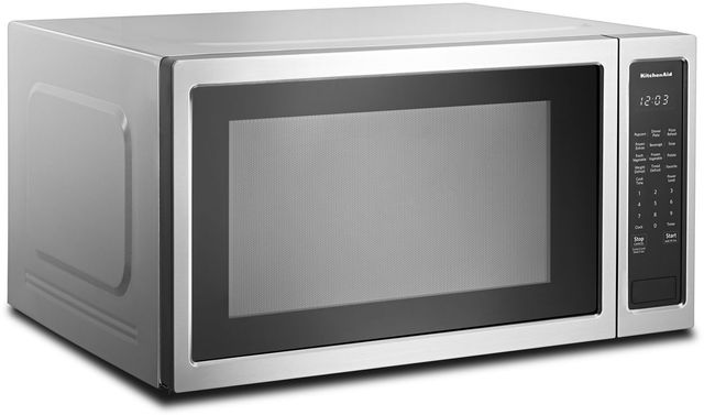 Kitchenaid 2 2 Cu Ft Stainless Steel Countertop Microwave Oven