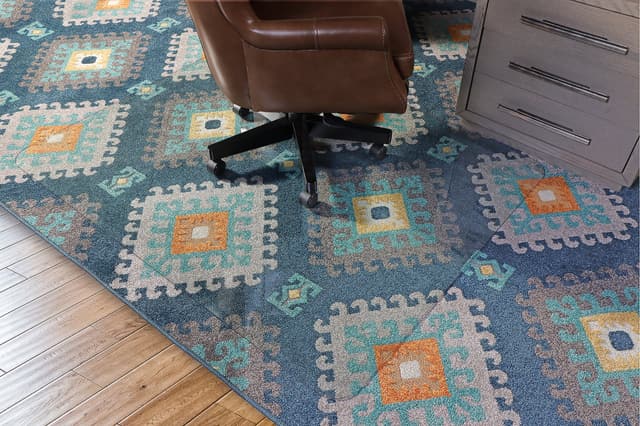 Parker House® 48 x 60 Glass Chair Mat-2
