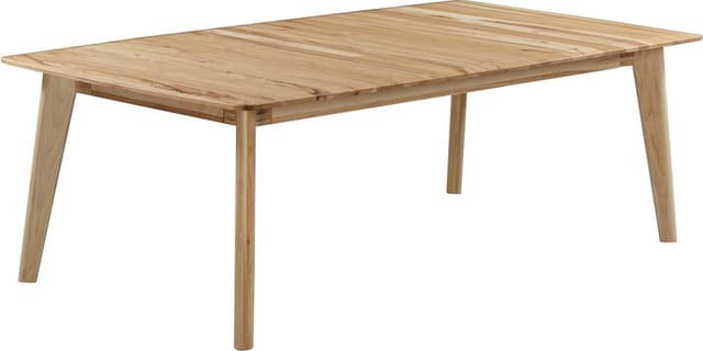 A-America® Esmond Brown Leg Dining Table & 6 Gray Chairs-1