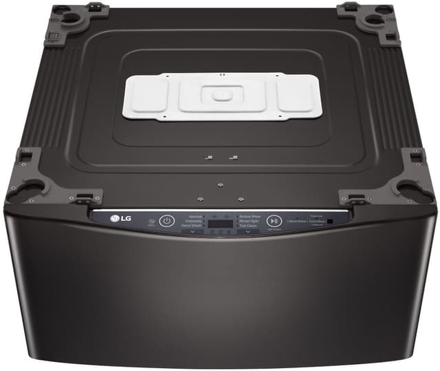 LG SideKick™ 1.0 cu. ft. Black Steel Laundry Pedestal-1