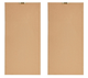 Olliix by Madison Park Avant Garden 2 Piece Multi Floral Natural Shadowbox Set-3
