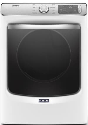 Maytag 7.3 Cu. Ft. White Front Load Gas Dryer