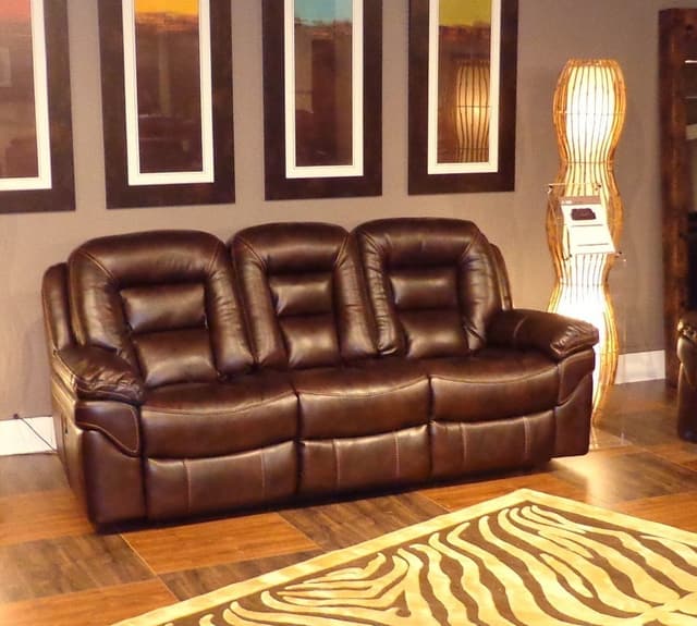 Cheers Contemporary Reclining Sofa-1