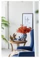 A & B Home Red/Green Eucalyptus Bundle-4