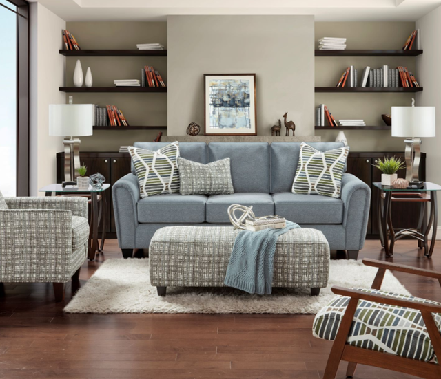 Fusion Furniture Macarena Marine Potlatch Marine Accent Chair-1