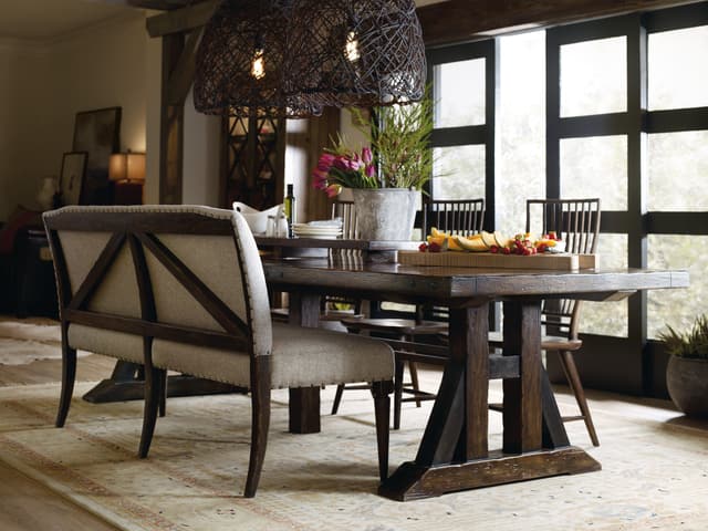 Hooker® Furniture Roslyn County Brown 5 Piece Dining Set-0