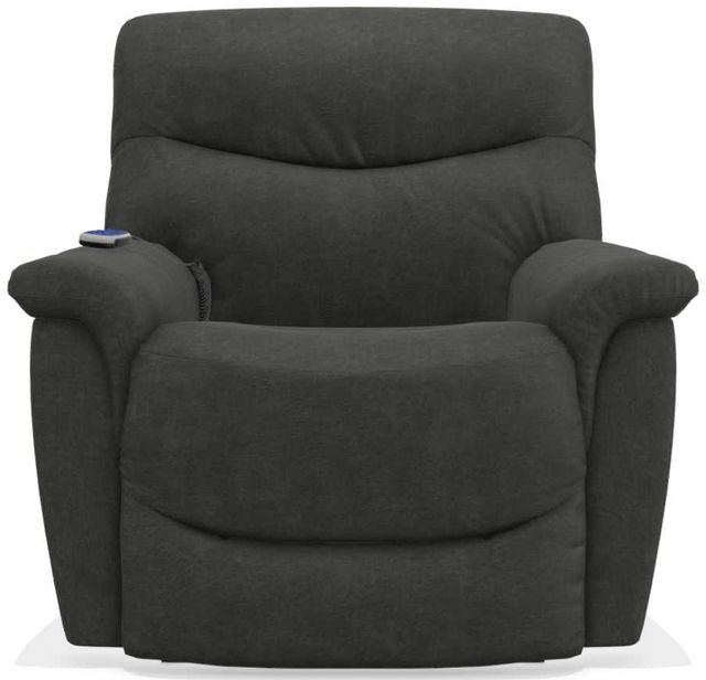 LaZBoy® James Ink Silver LuxuryLift® Power Recliner4LP521E153758
