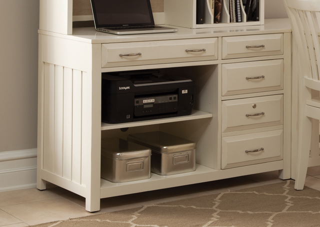 Liberty Hampton Bay Home Office White Computer Credenza 715 Ho121