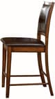 Homelegance® Verona Amber/Dark Brown Counter Chair-1